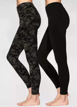 H.I.S Pack Of 2 Leggings -Buffalo Fashion Shop H.I.S Pack of 2 Leggings43756405FRSP W02