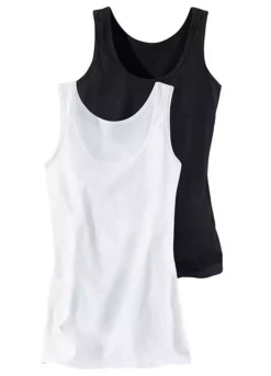 H.I.S Pack Of 2 Vests