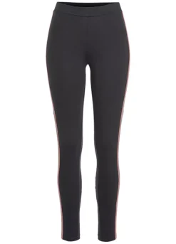 H.I.S Stripe Leggings -Buffalo Fashion Shop H.I.S Stripe Leggings74246710FRSC