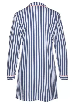 H.I.S Stripe Nightshirt 8 H.I.S Stripe Nightshirt -Buffalo Fashion Shop H.I.S Stripe Nightshirt46922309FRSC W01