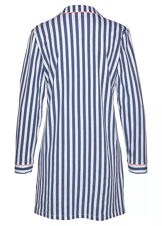 H.I.S Stripe Nightshirt 5 H.I.S Stripe Nightshirt - Image 3