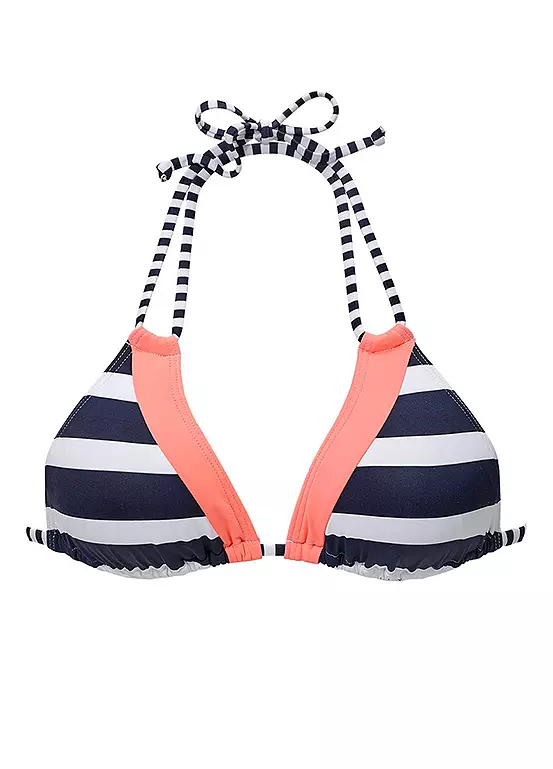 KangaROOS Block Stripe Triangle Bikini Top 4 KangaROOS Block Stripe Triangle Bikini Top - Image 2