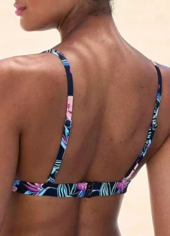 KangaROOS Floral Triangle Bikini Top -Buffalo Fashion Shop KangaROOS Floral Triangle Bikini Top62953061FRSP W03