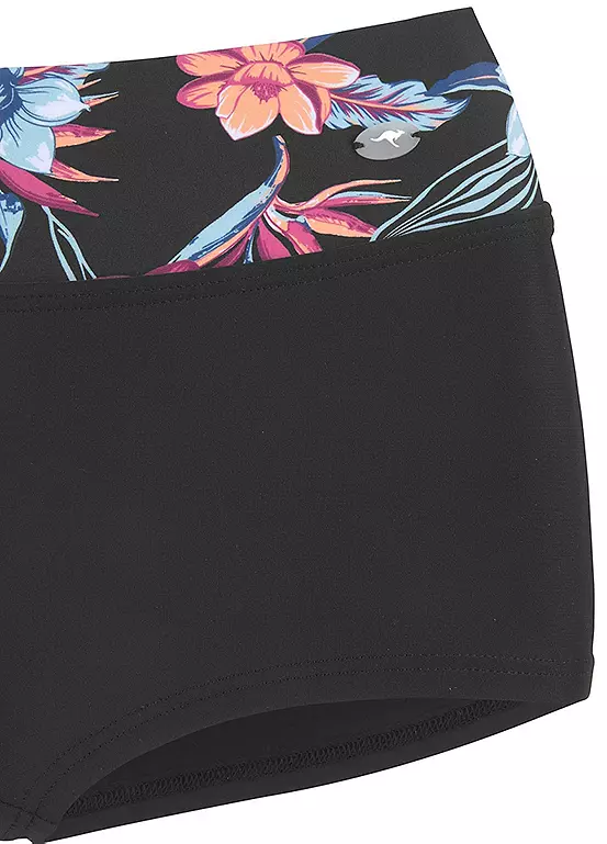 KangaROOS Printed Waistband Bikini Short 6 KangaROOS Printed Waistband Bikini Short - Image 4