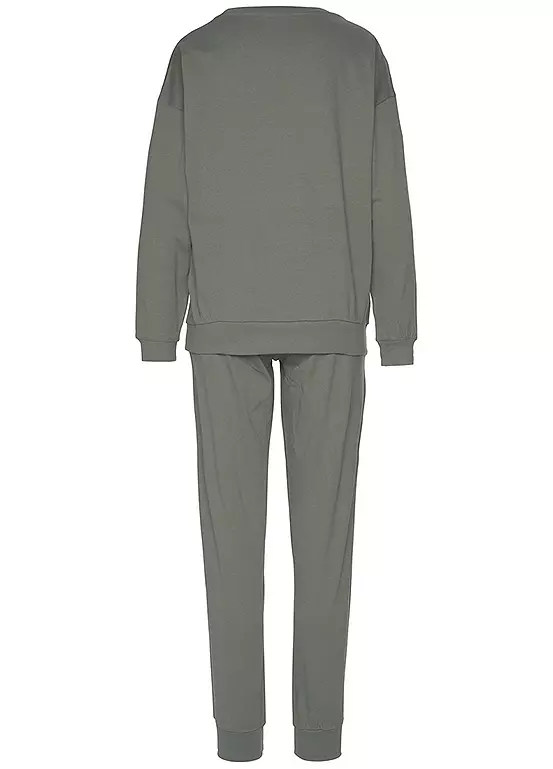 KangaROOS Slogan Print Pyjamas 7 KangaROOS Slogan Print Pyjamas - Image 5