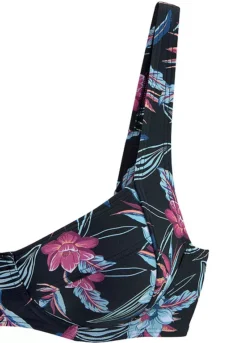 KangaROOS Underwired Floral Print Bikini Top -Buffalo Fashion Shop KangaROOS Underwired Floral Print Bikini Top11834148FRSC W01