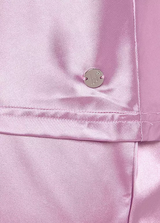 Lace Trim V-Neck Shorty Pyjama Set 7 Lace Trim V-Neck Shorty Pyjama Set - Image 5