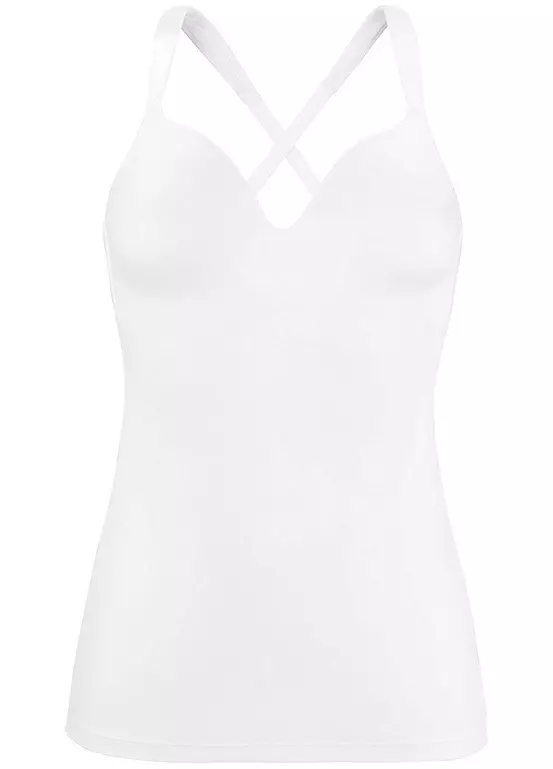 Nuance Cross Strap Bra Vest 4 Nuance Cross Strap Bra Vest - Image 2