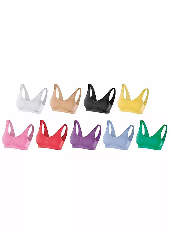Nuance Pack Of 9 Non-Wired Bras 7 Nuance Pack Of 9 Non-Wired Bras - Image 5