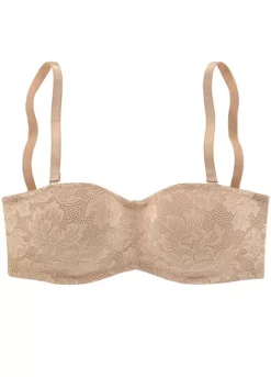 Nuance Underwired Lace Multiway Strapless Bra -Buffalo Fashion Shop Nuance Underwired Lace Multiway Strapless Bra62687728FRSC