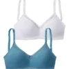 Nuance Pack Of 2 Non-Wired Bras -Buffalo Fashion Shop Pack of 2 Non Wired Bras60997623FRSC