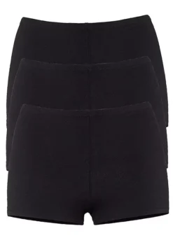 Pack Of 3 Shorties -Buffalo Fashion Shop Pack of 3 Shorties205449FRSC