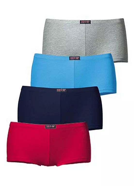 H.I.S Pack Of 4 Jersey Short Briefs 4 H.I.S Pack Of 4 Jersey Short Briefs - Image 2