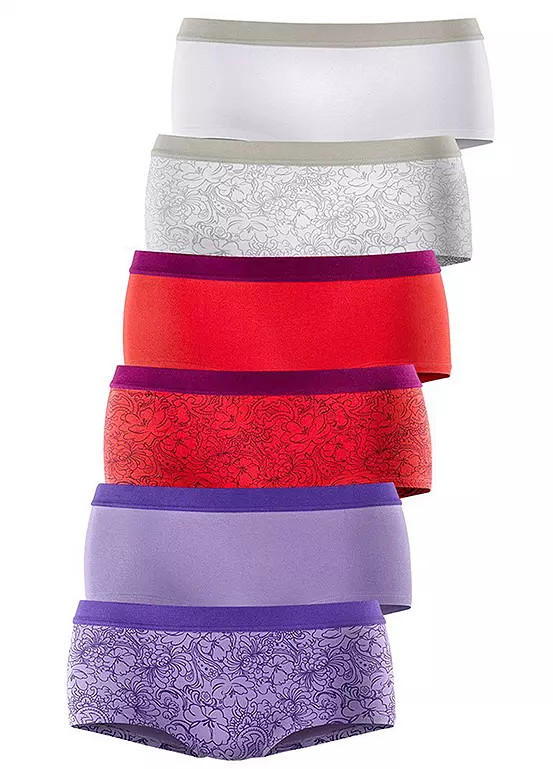 Pack Of 6 Shorts 3 Pack Of 6 Shorts