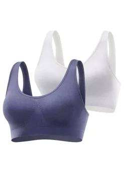 Petite Fleur Pack Of 2 Bralets -Buffalo Fashion Shop Petite Fleur Pack of 2 Bralets61898964FRSC
