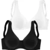Petite Fleur Pack Of 2 Minimiser Bras -Buffalo Fashion Shop Petite Fleur Pack of 2 Minimiser Bras486101FRSC