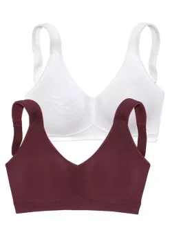 Petite Fleur Pack Of 2 Seamless Bras 8 Petite Fleur Pack Of 2 Seamless Bras -Buffalo Fashion Shop Petite Fleur Pack of 2 Seamless Bras15228230FRSC