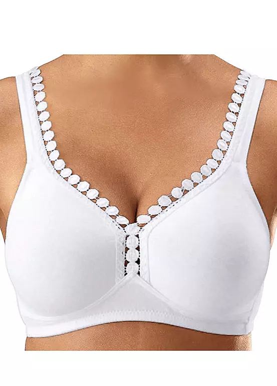 Petite Fleur Pack Of 2 Soft Bras 5 Petite Fleur Pack Of 2 Soft Bras - Image 3