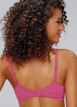 Petite Fleur Pack Of 3 Non-Wired Triangle Bras -Buffalo Fashion Shop Petite Fleur Pack of 3 Non Wired Triangle Bras67224227FRSP W02