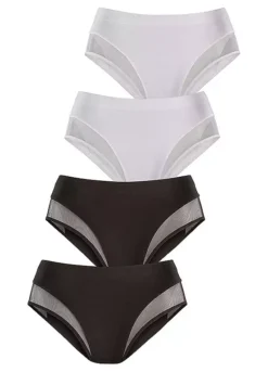 Petite Fleur Pack Of 4 Tummy Tone Forming Briefs