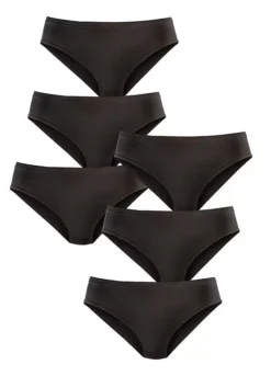 Petite Fleur Pack Of 6 High Leg Briefs 10 Petite Fleur Pack Of 6 High Leg Briefs -Buffalo Fashion Shop Petite Fleur Pack of 6 High Leg Briefs676000FRSC