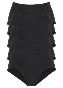 Pikee Pack Of 5 Piqué Full Briefs