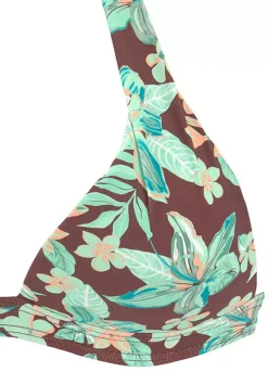 S.Oliver Floral Print Halterneck Bikini Set 7 S.Oliver Floral Print Halterneck Bikini Set -Buffalo Fashion Shop S.Oliver Floral Print Halterneck Bikini Set73610705FRSC W01