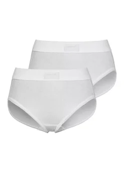 Sloggi Pack Of 2 High Waist Briefs -Buffalo Fashion Shop Sloggi Pack of 2 High Waist Briefs66483522FRSC
