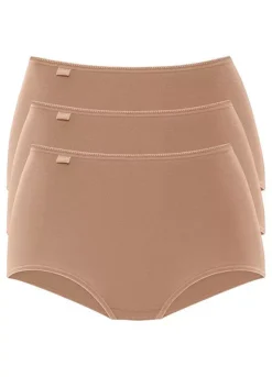 Sloggi Pack Of 3 High Waisted Briefs -Buffalo Fashion Shop Sloggi Pack of 3 High Waisted Briefs776739FRSC