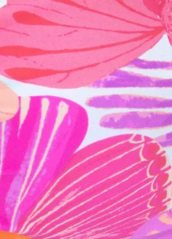 Sunseeker Butterfly Print Bandeau Bikini Top -Buffalo Fashion Shop Sunseeker Butterfly Print Bandeau Bikini Top71803022FRSC W02