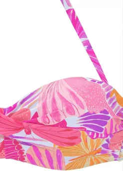 Sunseeker Butterfly Print Underwired Bandeau Bikini Top 10 Sunseeker Butterfly Print Underwired Bandeau Bikini Top -Buffalo Fashion Shop Sunseeker Butterfly Print Underwired Bandeau Bikini Top74108152FRSC W01