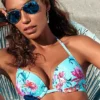 Sunseeker Floral Print Push Up Bikini Top -Buffalo Fashion Shop Sunseeker Floral Print Push Up Bikini Top98787748FRSP