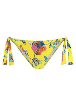Sunseeker Floral Print Side Tie Bikini Bottoms -Buffalo Fashion Shop Sunseeker Floral Print Side Tie Bikini Bottoms68238515FRSC