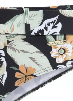 Sunseeker High Waist Tropical Print Bikini Bottoms 10 Sunseeker High Waist Tropical Print Bikini Bottoms -Buffalo Fashion Shop Sunseeker High Waist Tropical Print Bikini Bottoms10561746FRSC W01