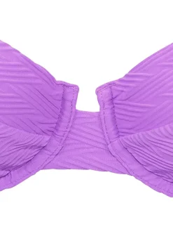 Sunseeker ’Loretta’ Textured Pattern Underwired Bikini Top -Buffalo Fashion Shop Sunseeker Loretta Textured Pattern Underwired Bikini Top66264849FRSC W01