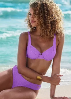 Sunseeker ’Loretta’ Textured Pattern Underwired Bikini Top -Buffalo Fashion Shop Sunseeker Loretta Textured Pattern Underwired Bikini Top66264849FRSP W01