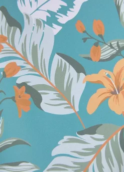 Sunseeker Tropical Print Underwired Tankini Top -Buffalo Fashion Shop Sunseeker Tropical Print Underwired Tankini Top65287164FRSC W02