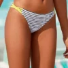 Venice Beach Braided Strap Bikini Bottoms -Buffalo Fashion Shop Venice Beach Braided Strap Bikini Bottoms69549966FRSP