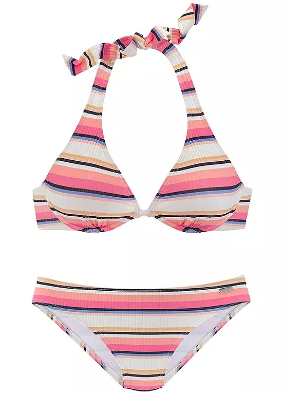 Venice Beach Halterneck Underwired Bikini Set 4 Venice Beach Halterneck Underwired Bikini Set - Image 2