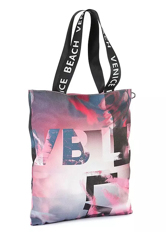 Venice Beach Logo Print Shopper Bag 4 Venice Beach Logo Print Shopper Bag - Image 2