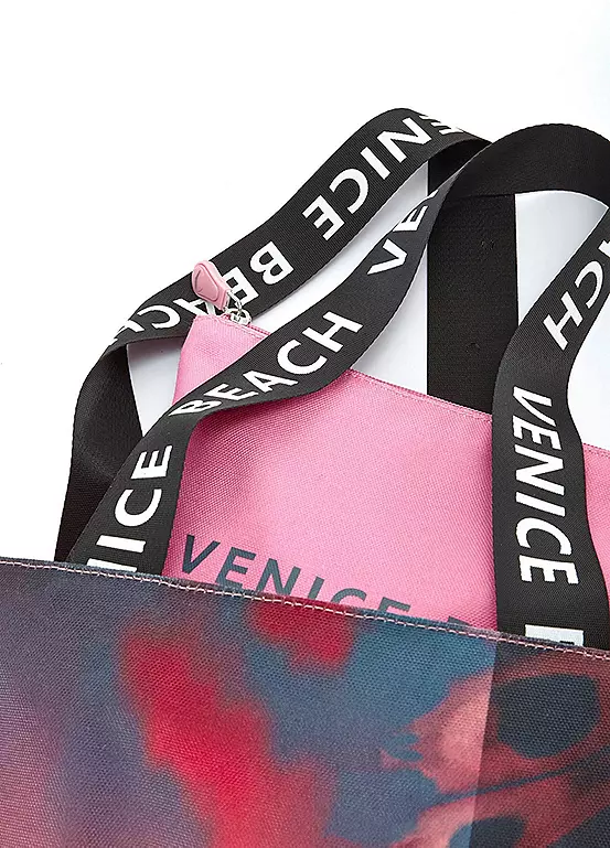 Venice Beach Logo Print Shopper Bag 5 Venice Beach Logo Print Shopper Bag - Image 3