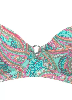 Venice Beach Paisley Print Underwired Bikini Top 10 Venice Beach Paisley Print Underwired Bikini Top -Buffalo Fashion Shop Venice Beach Paisley Print Underwired Bikini Top68921544FRSC W01
