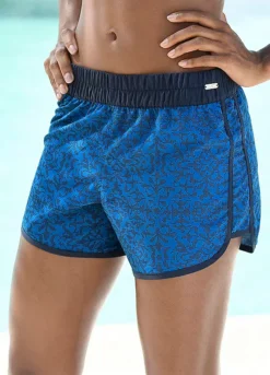 Venice Beach Print Swim Shorts