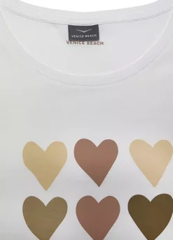 Venice Beach Short Sleeve Front Print T-Shirt 11 Venice Beach Short Sleeve Front Print T-Shirt -Buffalo Fashion Shop Venice Beach Short Sleeve Front Print T Shirt91186045FRSC W02