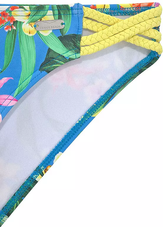 Venice Beach Tropical Print Bikini Bottoms 6 Venice Beach Tropical Print Bikini Bottoms - Image 4