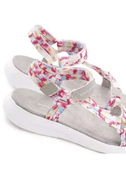 Venice Beach Velcro Strap Sandals -Buffalo Fashion Shop Venice Beach Velcro Strap Sandals54668955FRSC W02