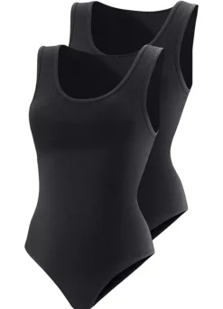 Vivance Active Pack Of 2 Body Vests -Buffalo Fashion Shop Vivance Active Pack of 2 Body Vests616496FRSC