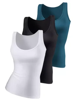 Vivance Active Pack Of 3 Vests