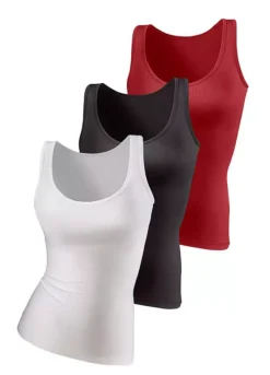 Vivance Active Pack Of 3 Vests 11 Vivance Active Pack Of 3 Vests -Buffalo Fashion Shop Vivance Active Pack of 3 Vests485880FRSC