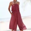 Vivance Bandeau Jumpsuit -Buffalo Fashion Shop Vivance Bandeau Jumpsuit18785901FRSP